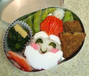 サンタクロースのキャラ弁